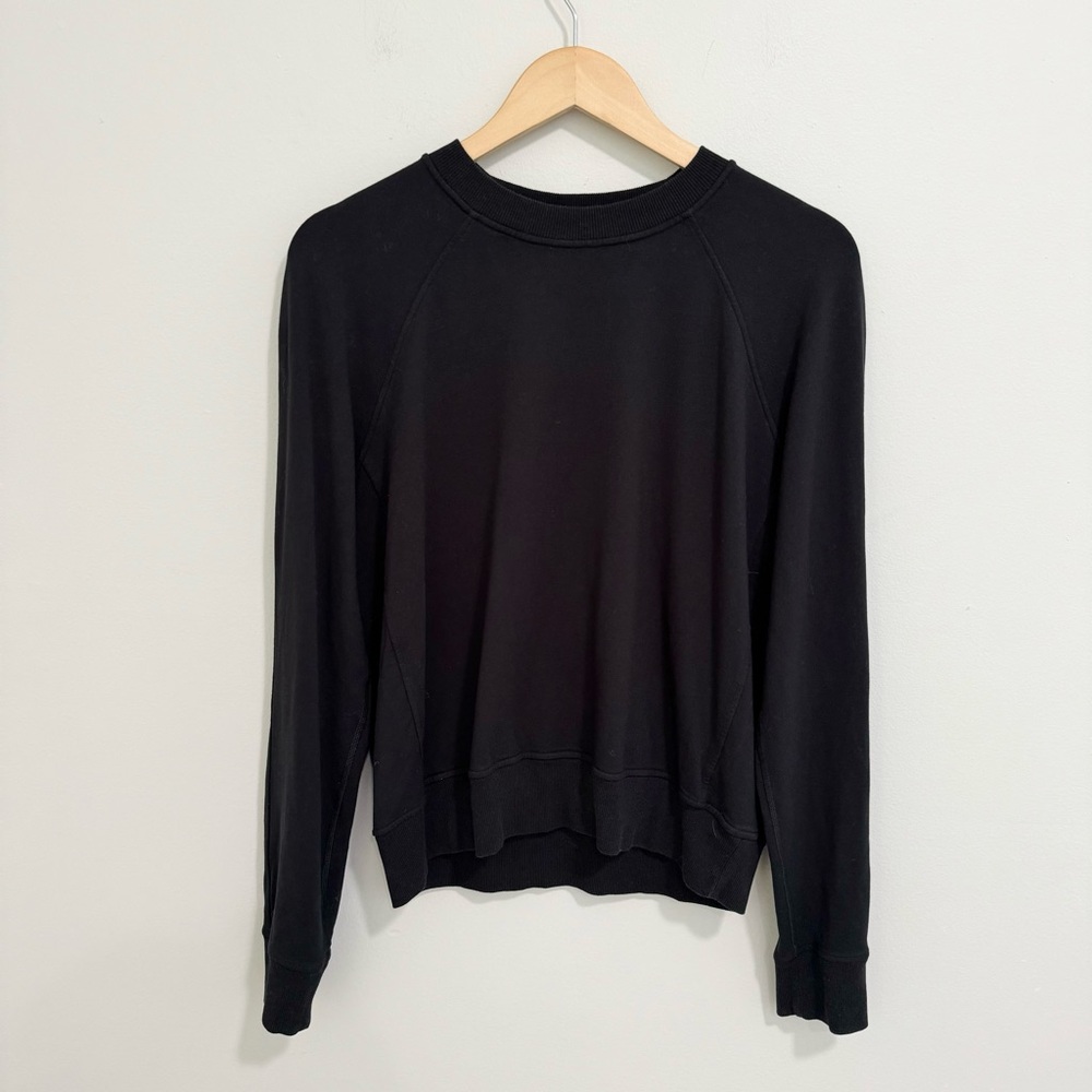 Lululemon Black Lightweight Crew Pullover